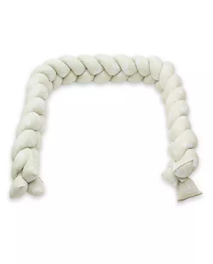 Gevlochten Bedomranding - Leaves Design - Ledikant Bumper