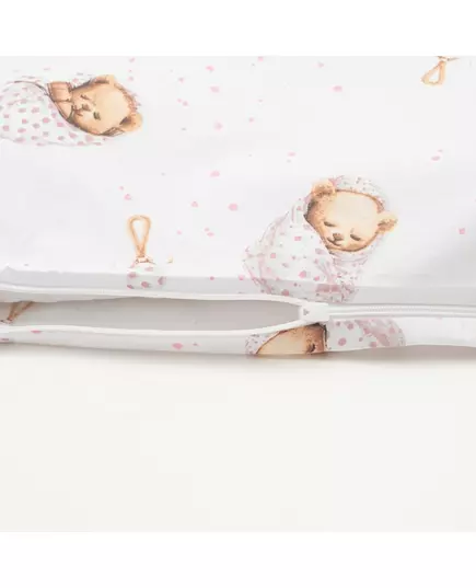 Beddengoedset Baby - Sweet Teddy Bear Roze - Zonder Vulling