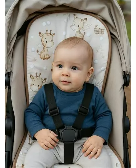universeel kinderwagen matrasje giraffe – comfortabel en stijlvol