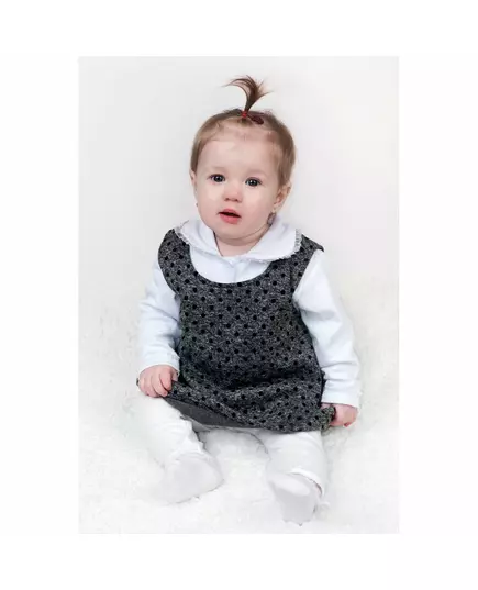 Baby Winter Tunic - Mouwloos - Monitoren - Stippenprint