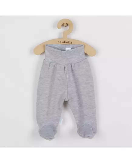 Baby kleding - Babybroek met voetjes - Monochrome sokken