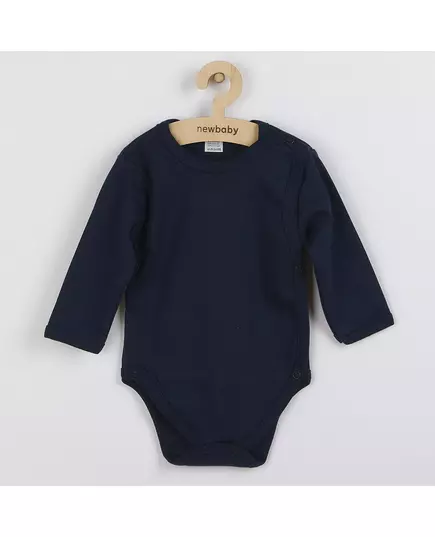 Babyromper - Donkerblauw - Maat 50 - Lange Mouwen - 100% Katoen