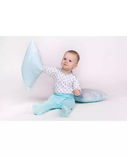Baby bodysuit - Lange mouwen - Grijze sterretjes - Maat 86 (12-18m)