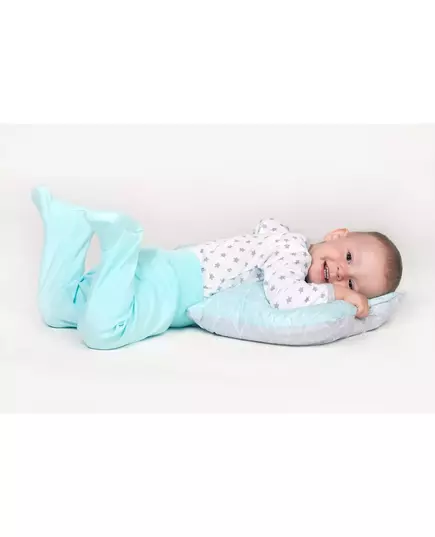 Baby bodysuit - Lange mouwen - Grijze sterretjes - Maat 86 (12-18m)