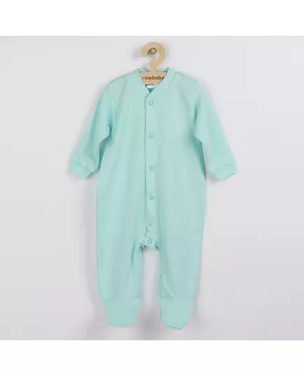 Babyromper - Mintgroen - Maat 80 (9-12 maanden) - Lange mouwen