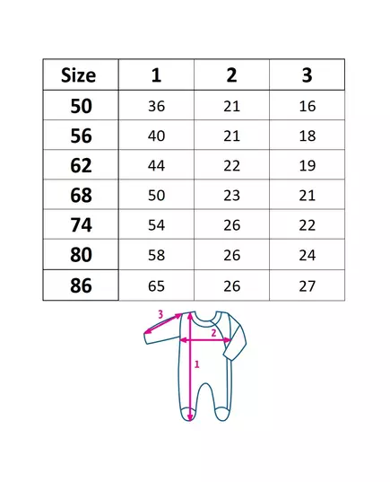 Baby Jumpsuit - Langemouwen - Drukknopen - 100% Katoen