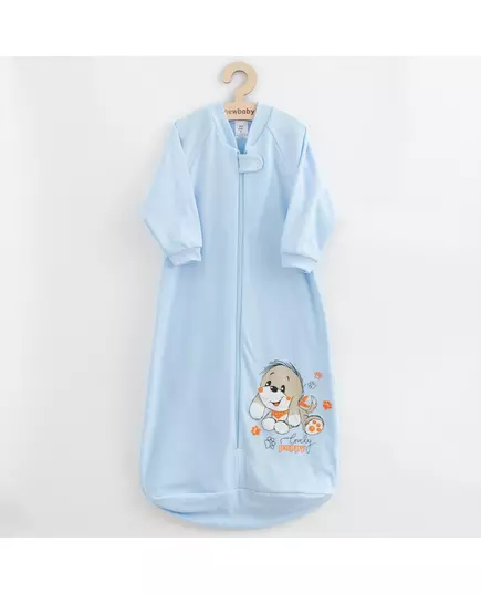 Babypyjama - Rits - 100% Katoen - Puppy Afbeelding - Maat 68 (4-6 maanden)