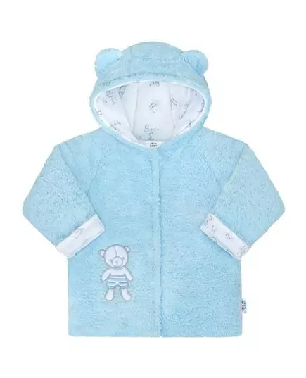 Winterjas - Babyjas met capuchon - Teddyberen voering - Maat 86 (12-18m)