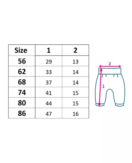 Sweatpants - Wellsoft - Winter - Maat 62 - Donkerblauw