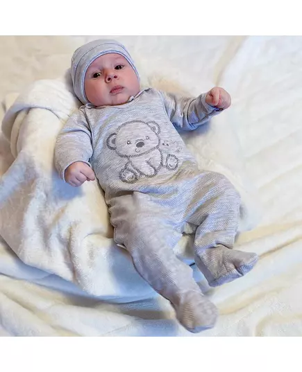 Babyset - 4-delig - Jasje, romper, mouwloze romper, mutsje