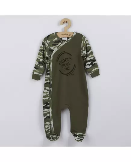 Baby Jumpsuit - 100% Katoen - Camouflageprint - Drukknopen