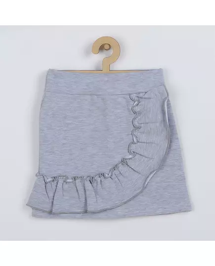 Kinderset - T-shirt met vlinders - Rokje met ruches - Maat 80 (9-12m)