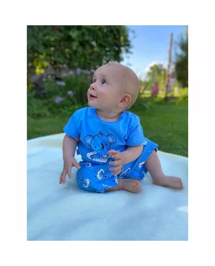 Kinderpajama - Koala op wolk - Katoen - Maat 80 (9-12 maanden)