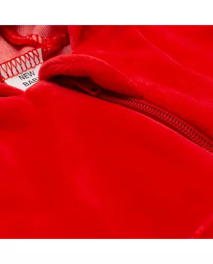 Babyjasje - Rood - Capuchon - Maat 80 (9-12 maanden) - Hoodie