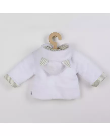 Babyjack - Luxe winterjas met capuchon - White Wellsoft
