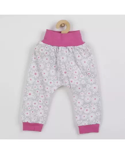2-piece set - T-shirt en broekje - katoen - bloemenmotief