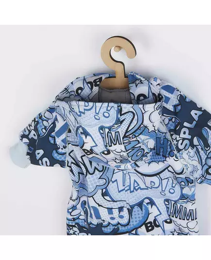 Softshell Infant Jumpsuit - Levende stripboekthema - maat 74 (6-9 maanden)