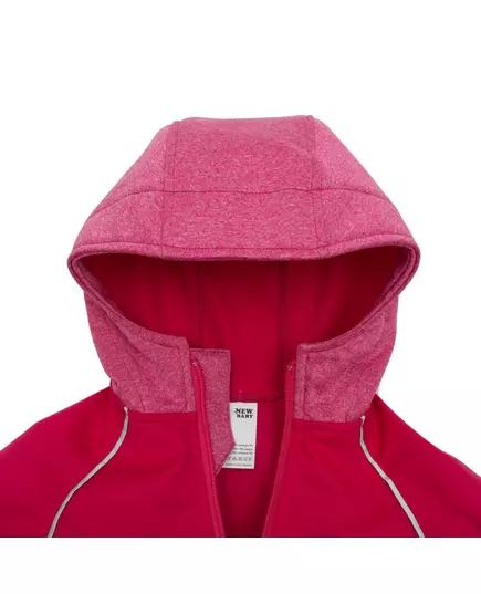 Softshell Vest - Roze - Capuchon - Reflecterende biezen