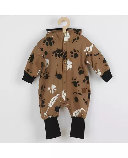 Baby overalls - met capuchon - met oortjes - maat 86 - 12-18 maanden