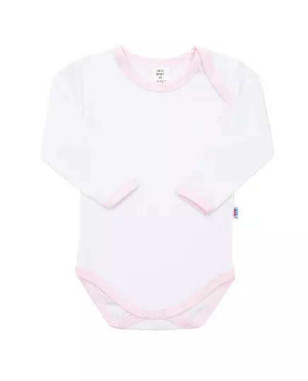 Babykleding - 3-Piece Cotton Infant Set - Witte romper met lange mouwen