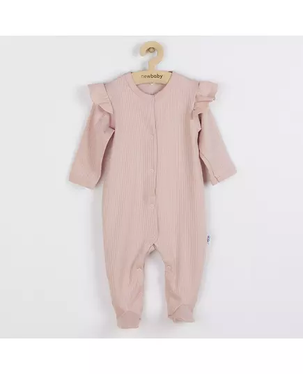 Baby Romper - Lichtroze - Katoen - Maat 86 (12-18m) - Baby Jumpsuit