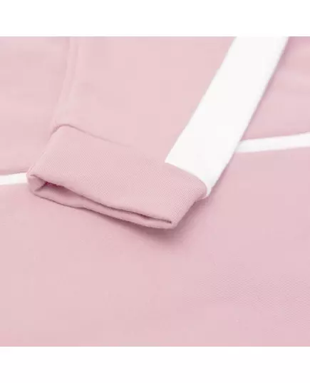 Baby jumpsuit - Roze met capuchon - Rits aan de voorkant