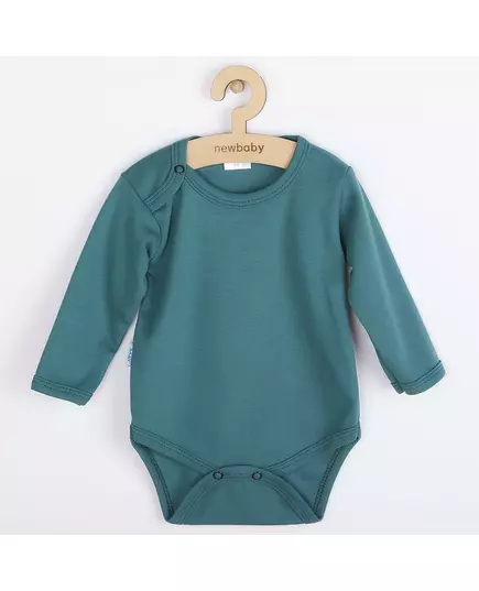 Babybody - Groen - Maat 80 - Lange Mouwen - Drukknopen