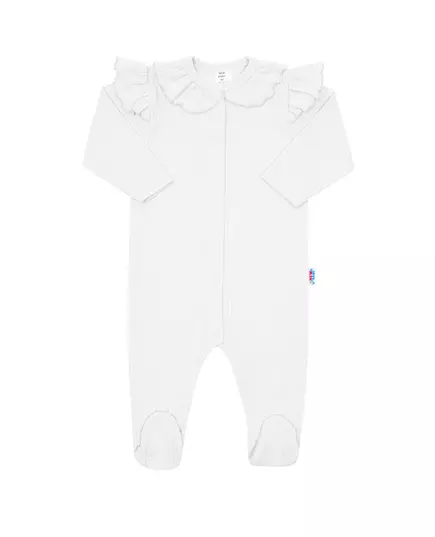 Jumpsuit - 100% Katoen - Lange Mouwen - Voetjes - Maat 74 (6-9 maanden)