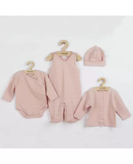 Kledingset - 4-delig - Rompertje met lange mouwen - Mouwloze onesie