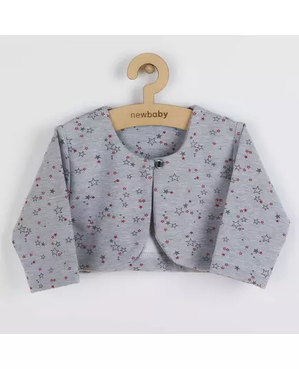 Kleding - 3-delige meisjesset - Grijze top - Rok met sterren