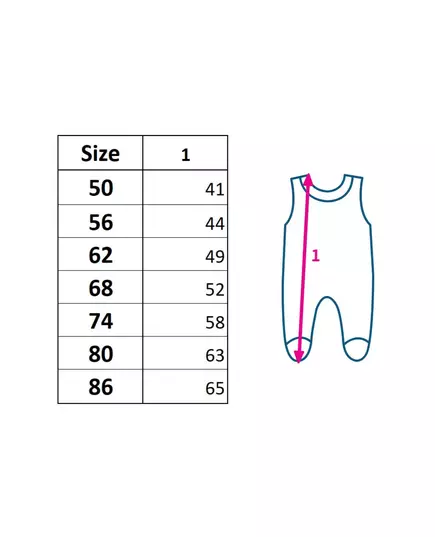 Babyromper - Mouwloos - Maat 68 (4-6 maanden) - Kerstmotief