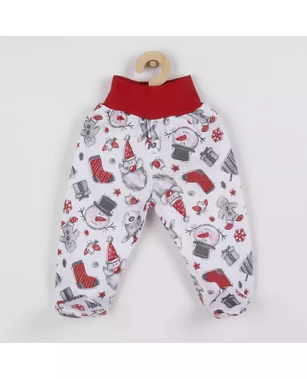 Kleding - Kerstbroekje - 100% katoen - Maat 56 (0-3 maanden)