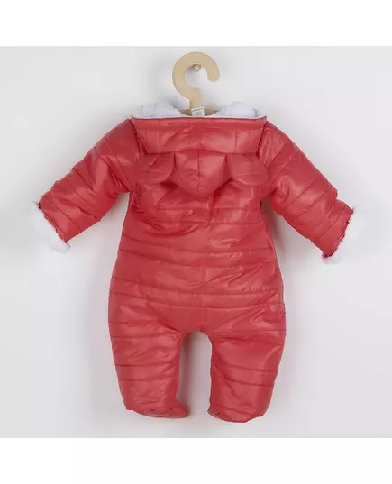 Jumpsuit - Rood - Gewatteerd - Maat 62 (3-6 maanden) - Winterkleding