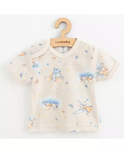 T-shirt - Katoen - Drukknoopjes - Fairy en vlinders - Maat 68 (4-6 maanden)