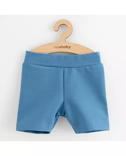 Baby Shorts - Katoen - Maat 56 (0-3 maanden) - Blauw - Elastische Tailleband