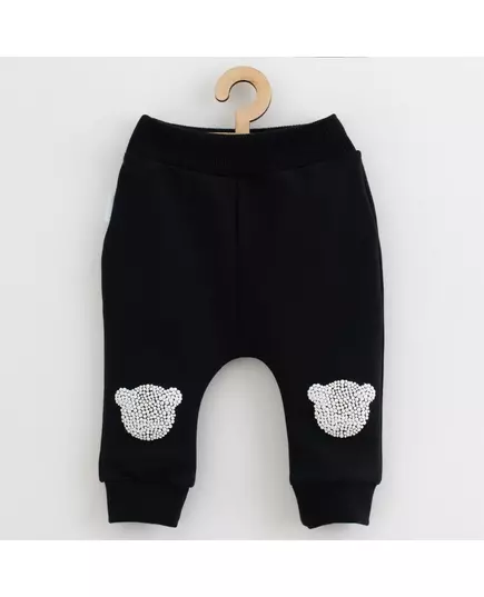 Babykleding - 2-delige set - Grijze trui met teddybeer