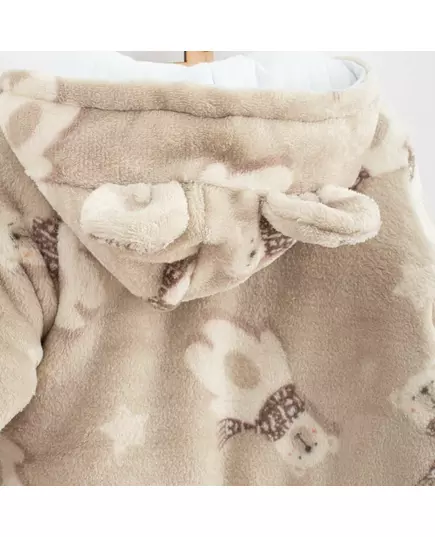 Baby Jumpsuit - Wellsoft - Polar Bear - Capuchon - 0-3 Maanden