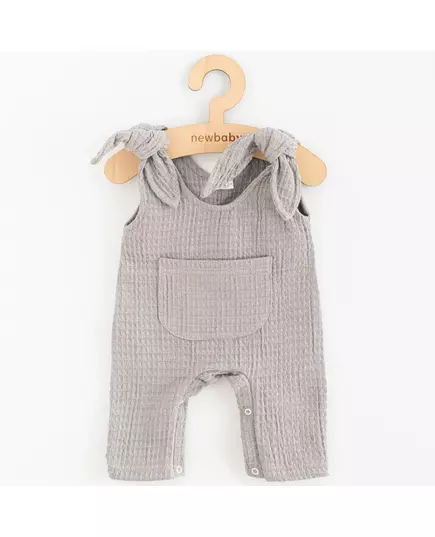 Babypakje - Lichtgrijs - Katoen - Maat 74 (6-9 maanden)