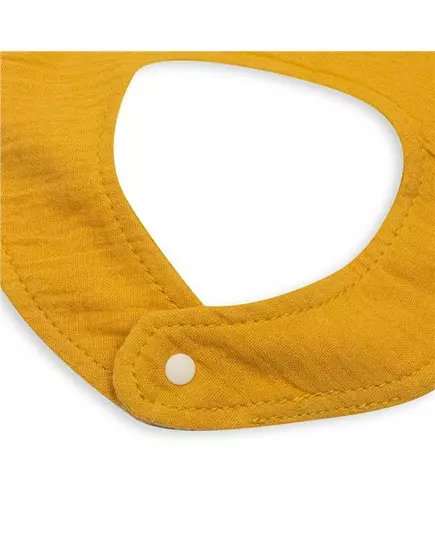 Slabbers - Katoen - 100% biologisch katoen - Mustard - Baby bib
