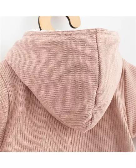 Jumpsuit - Frosty Pink - Capuchon - Maat 80 (9-12 maanden)