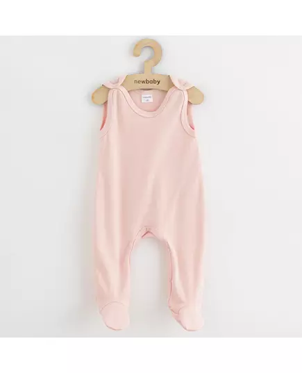Babypyjama - Lichtroze - Maat 74 - 100% Katoen - Voetjes