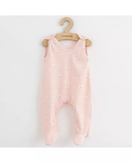 Baby onesies - 3-pack - roze en wit - maat 62 (3-6 maanden)