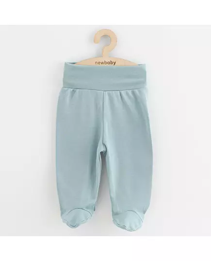 babybroekjes - effen blauwgroen - maat 68 - 4-6 maanden