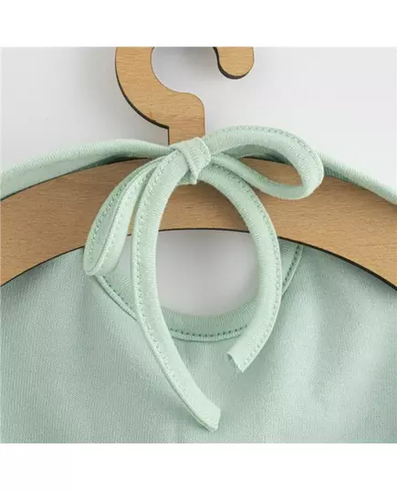 Slabbetje - 100% katoen - Hoge absorptie - Mintgroen - Babyaccessoires