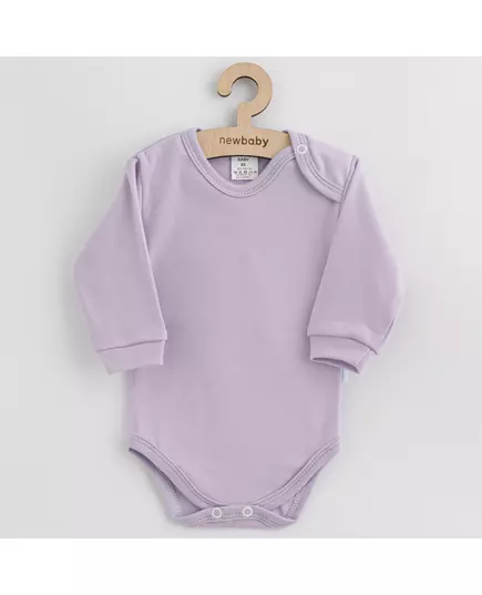 Baby romper - Katoen - Lichte paarse kleur - Maat 62 (3-6 maanden)