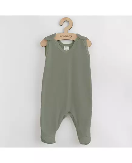 Baby Romper - Olijfgroen - 100% katoen - Maat 74 (6-9 maanden)