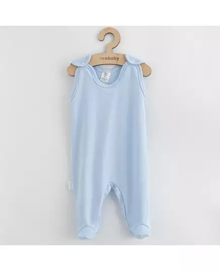 Baby Romper - Lichtblauw - Mouwloos - 100% Katoen - Maat 80 (9-12 maanden)