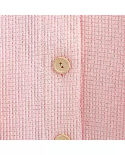 Babyvestje - Roze - Katoen - Maat 74 (6-9 maanden) - Elegant infant jacket