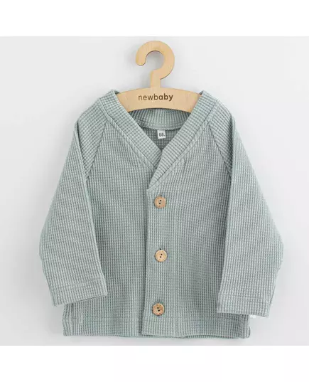 Babyvest - Lichtgroen - V-hals - 100% Katoen - Maat 86 (12-18m)