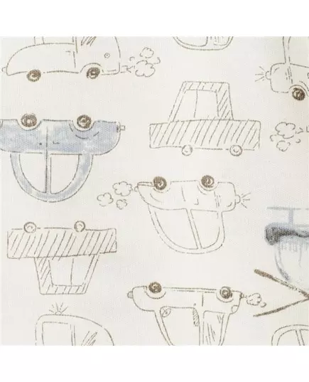 Baby romper - maat 80 - 100% katoen - voertuigen patroon